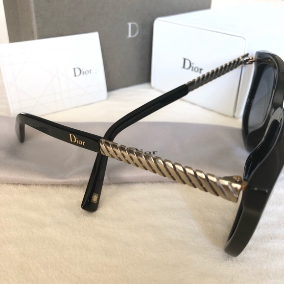 Black Dior Sunglasses - Picture 4 of 6